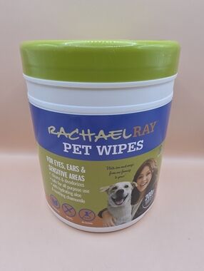 New- Rachel Ray Pet Wipes Large 200 Count